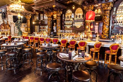 Oscar wilde bar nyc - Oct 1, 2021 · Oscar Wilde NYC opened in Manhattan at 45 West 27th Street in 2017, instigating much fanfare and intrigue as locals, tourists, and literature fans alike ogled its over-the-top interiors and 118-and-a-half-foot marble bar (the longest continuous bar in the city). Frank McCole and Tommy Burke, who also created Lillie’s Victorian Establishment ... 